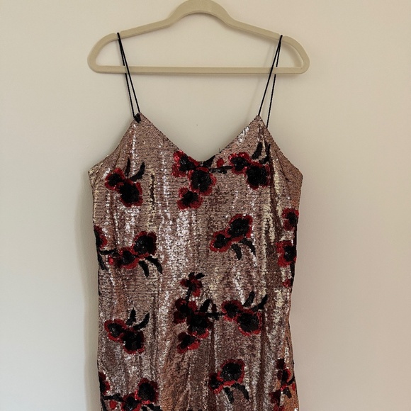 Sam Edelman Floral Sequin Dress - Picture 3 of 7